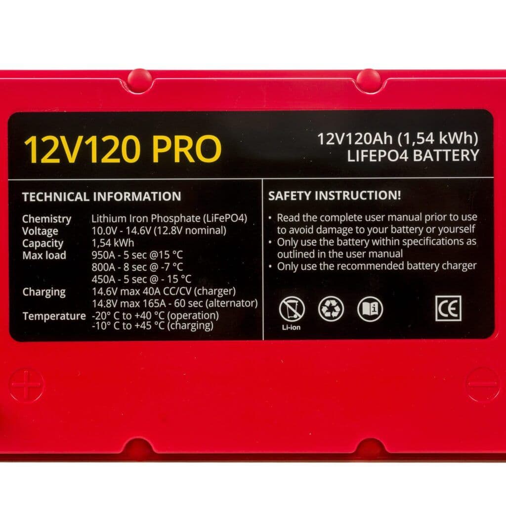 Baterie 12V120 PRO LiFePO4 Resigilat Cat – A