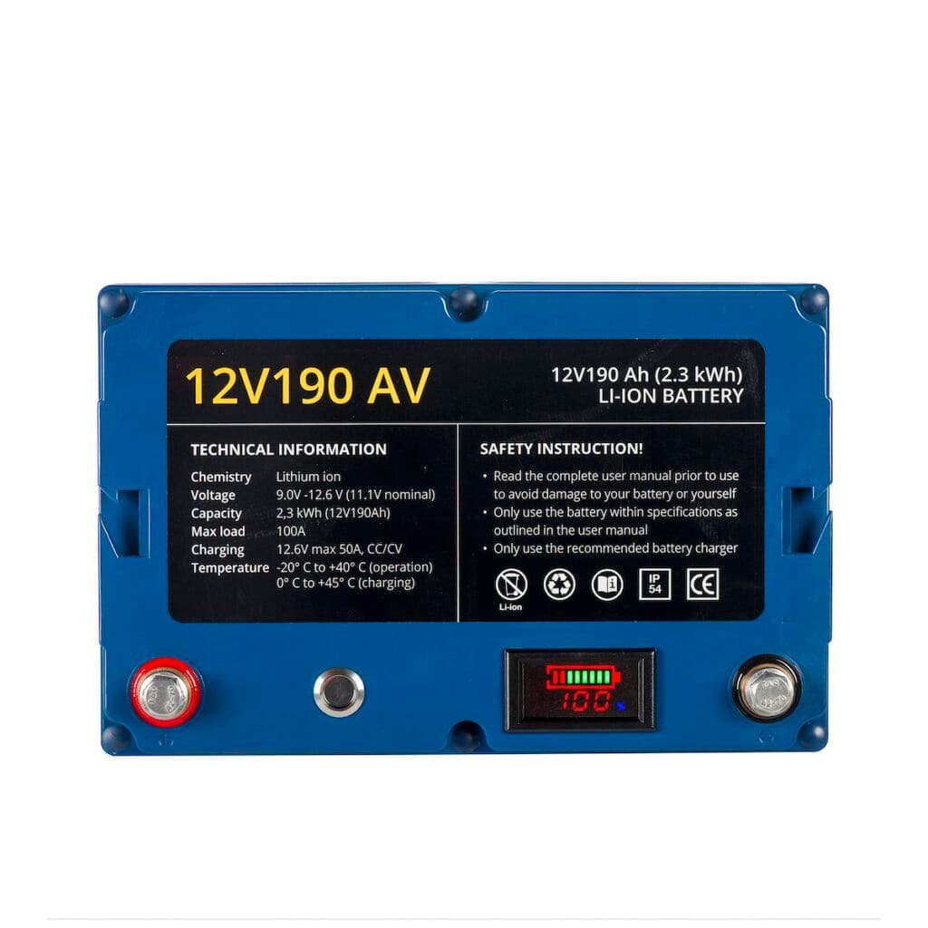 Baterie cu litiu 12V190 AV