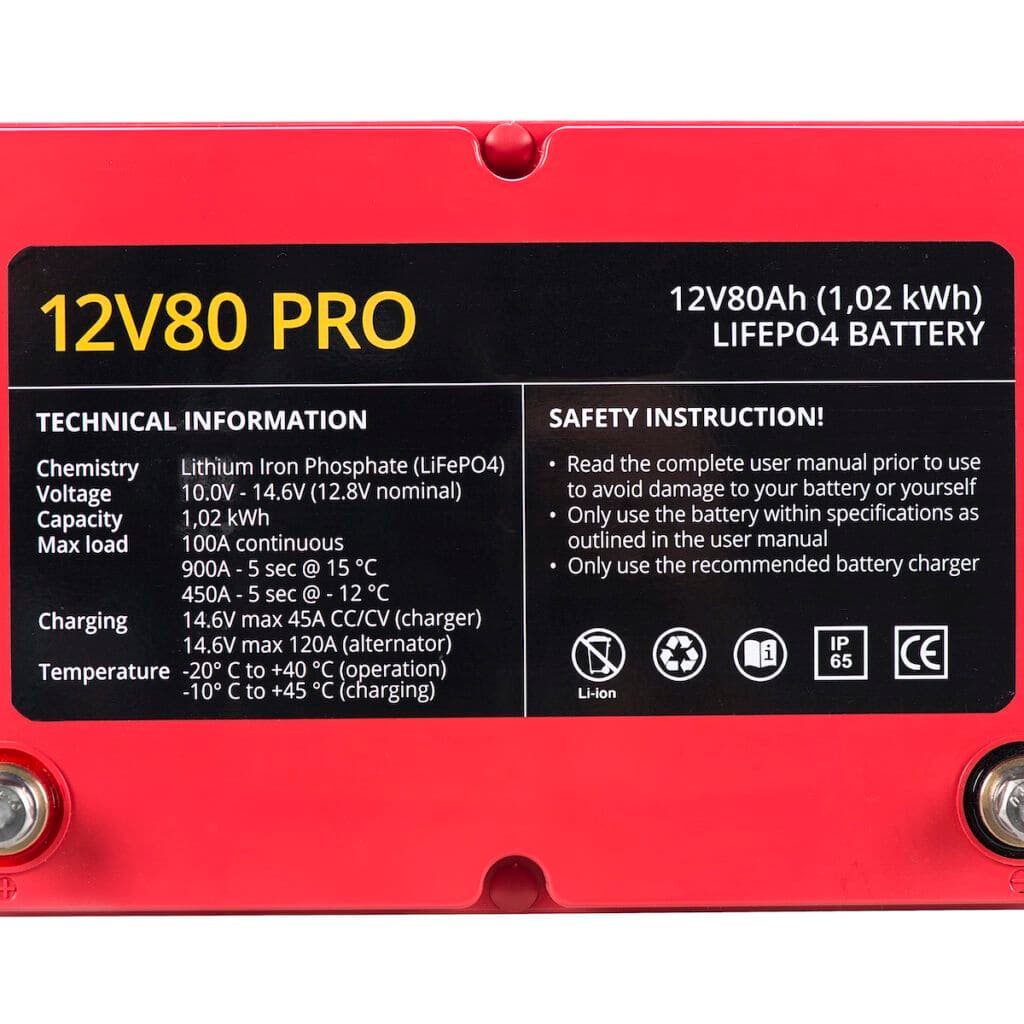 Baterie LiFePO4 12V80 PRO 2