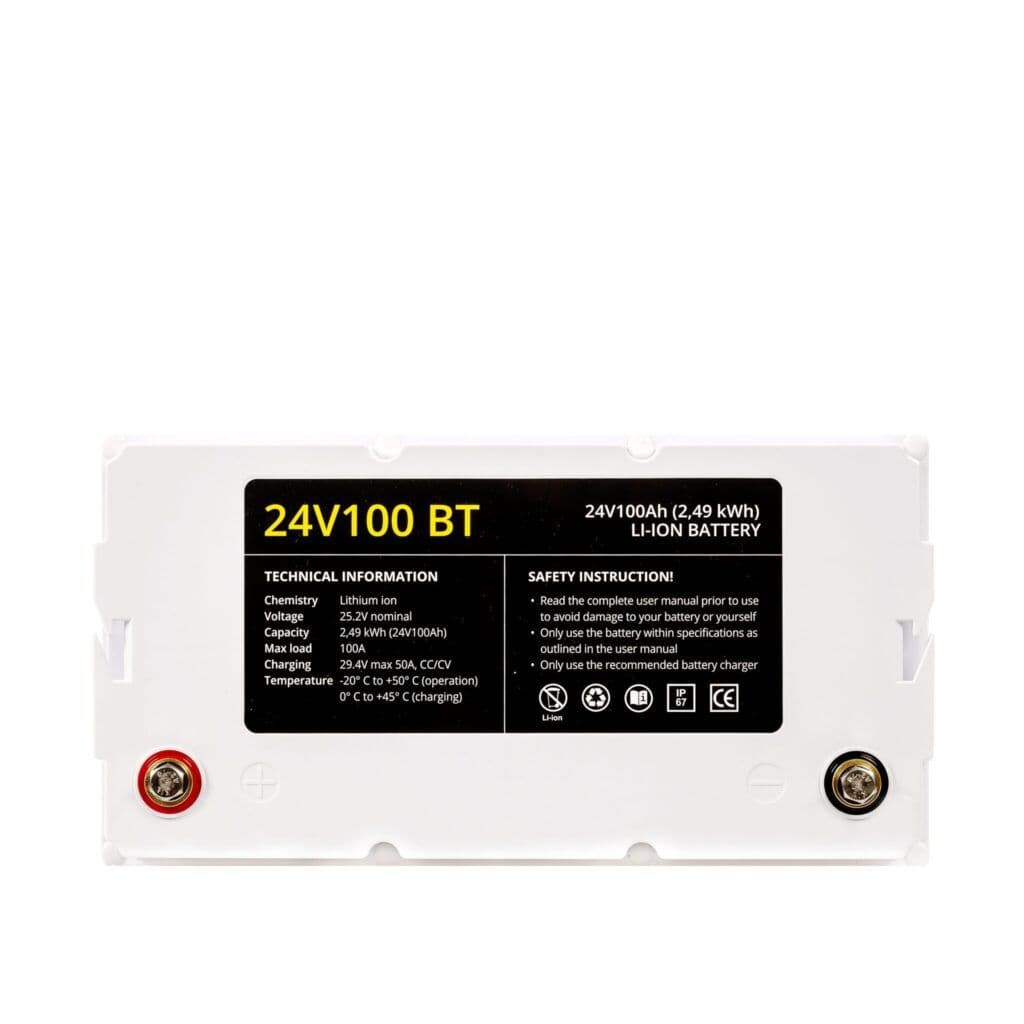 Acumulator cu litiu 24V100 BT Resigilat Cat – D 2