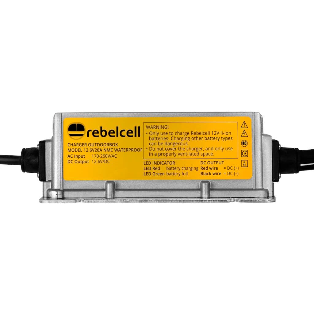 Încărcător litiu 12.6V20A pentru Outdoorbox impermeabil (IP65) 2