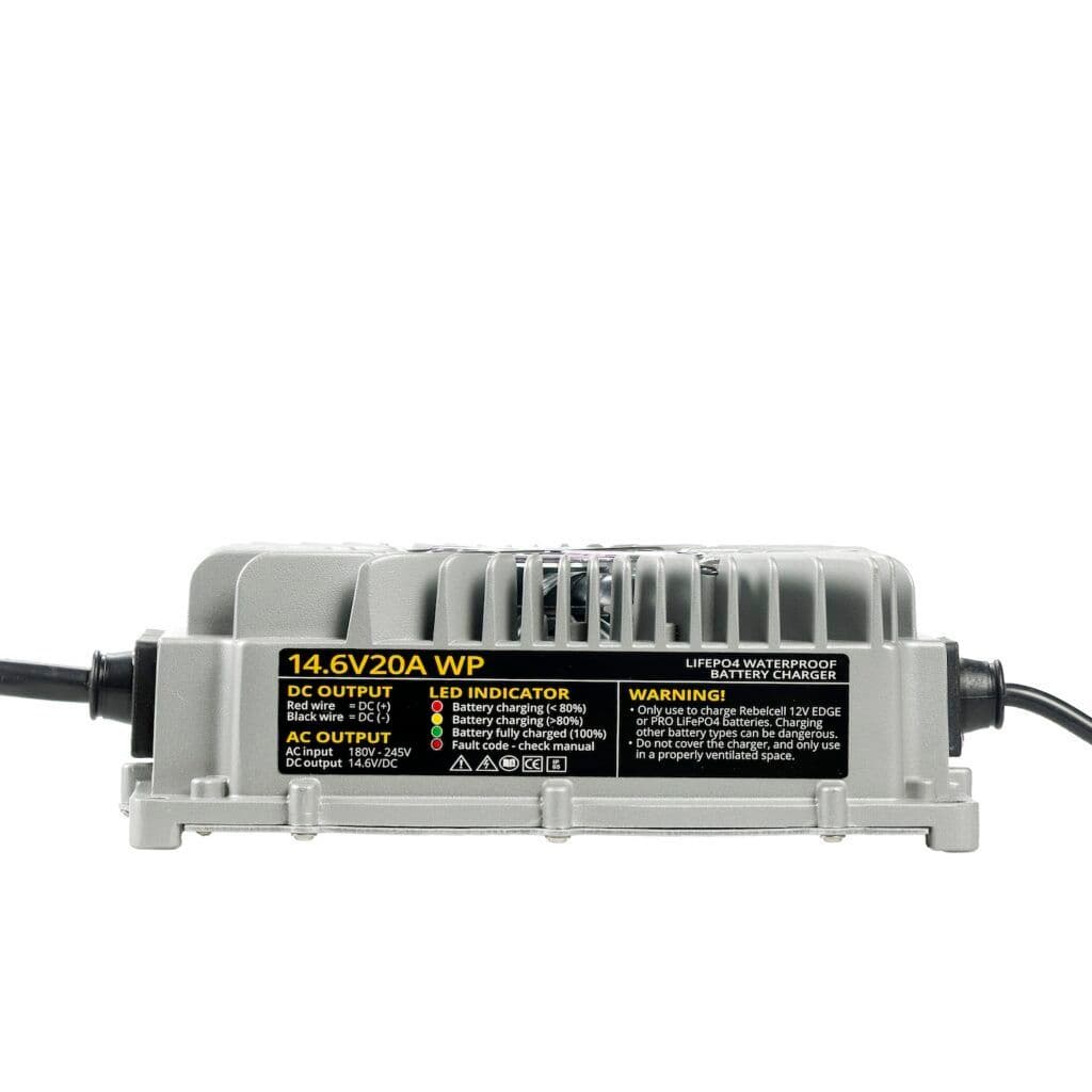 Încărcător LiFePO4 14.6V20A impermeabil (IP65) 3