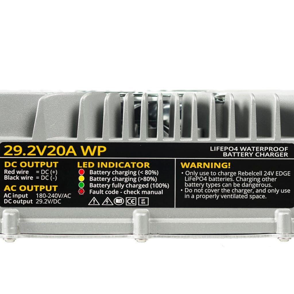 Încărcător LiFePO4 29.2V20A impermeabil (IP65) 4