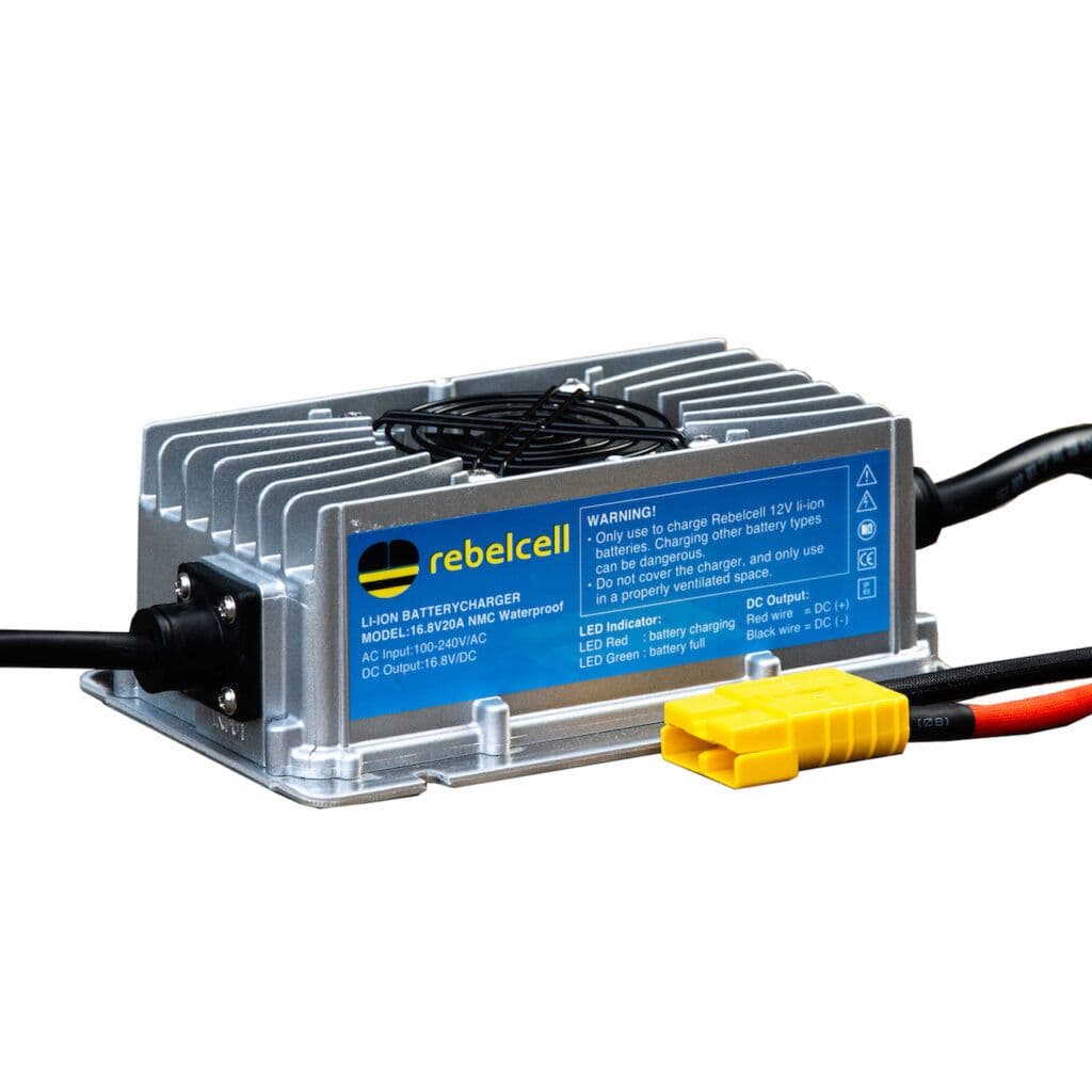 Încărcător NMC 16.8V20A impermeabil pentru Outdoorbox