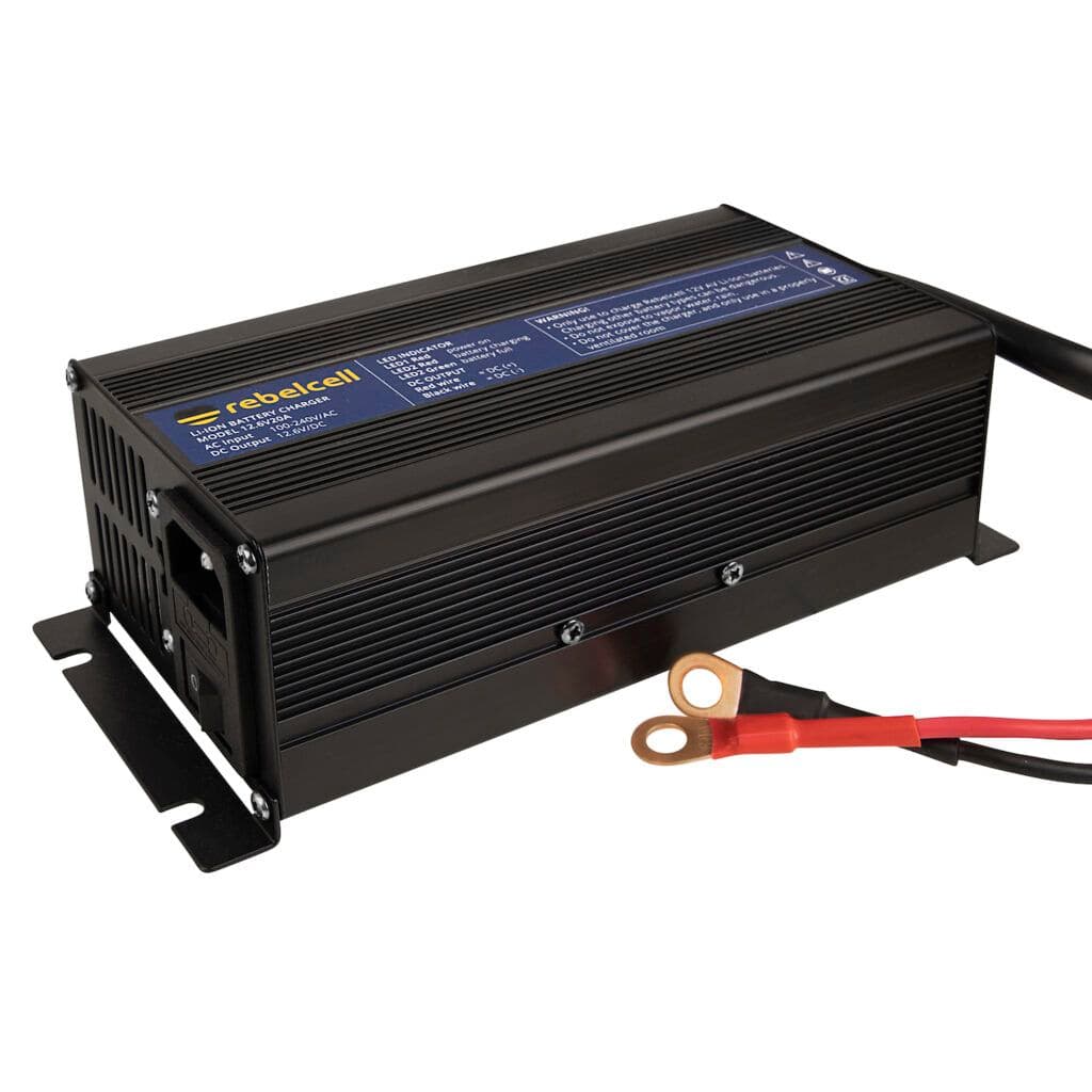 Încărcător litiu 12.6V20A