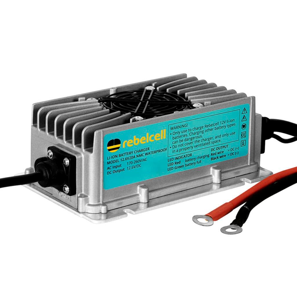 Încărcător litiu 12.6V20A impermeabil (IP65)
