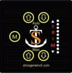Elevator pentru motor de barcă. Trim hidraulic pentru motor de barcă outboard