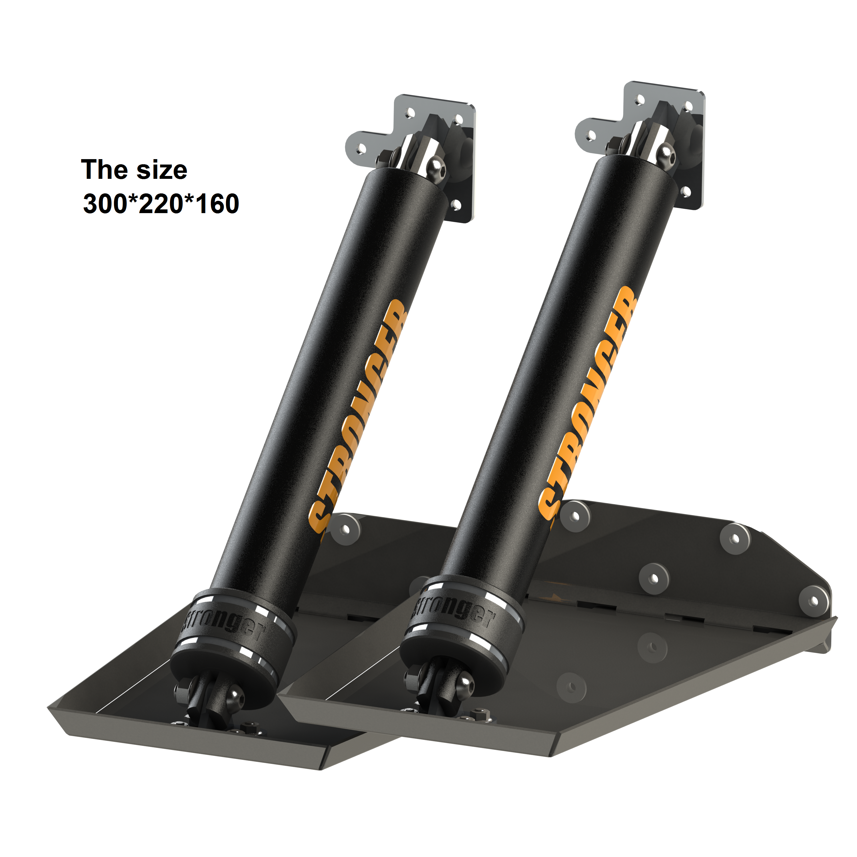 Trim Tabs STRONGER pentru bărci 4 - 6 m