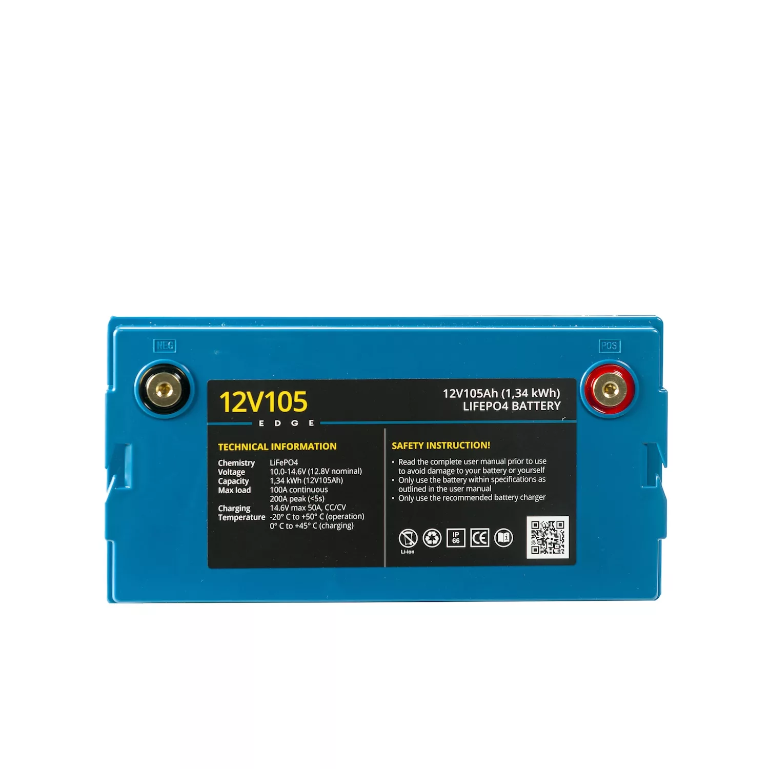 Baterie 12V105 EDGE – mostră (dummy) 2