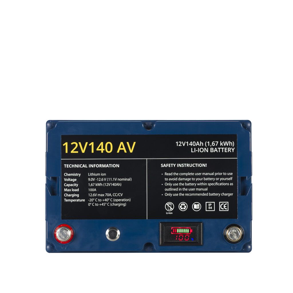 Baterie litiu 12V140 AV 4