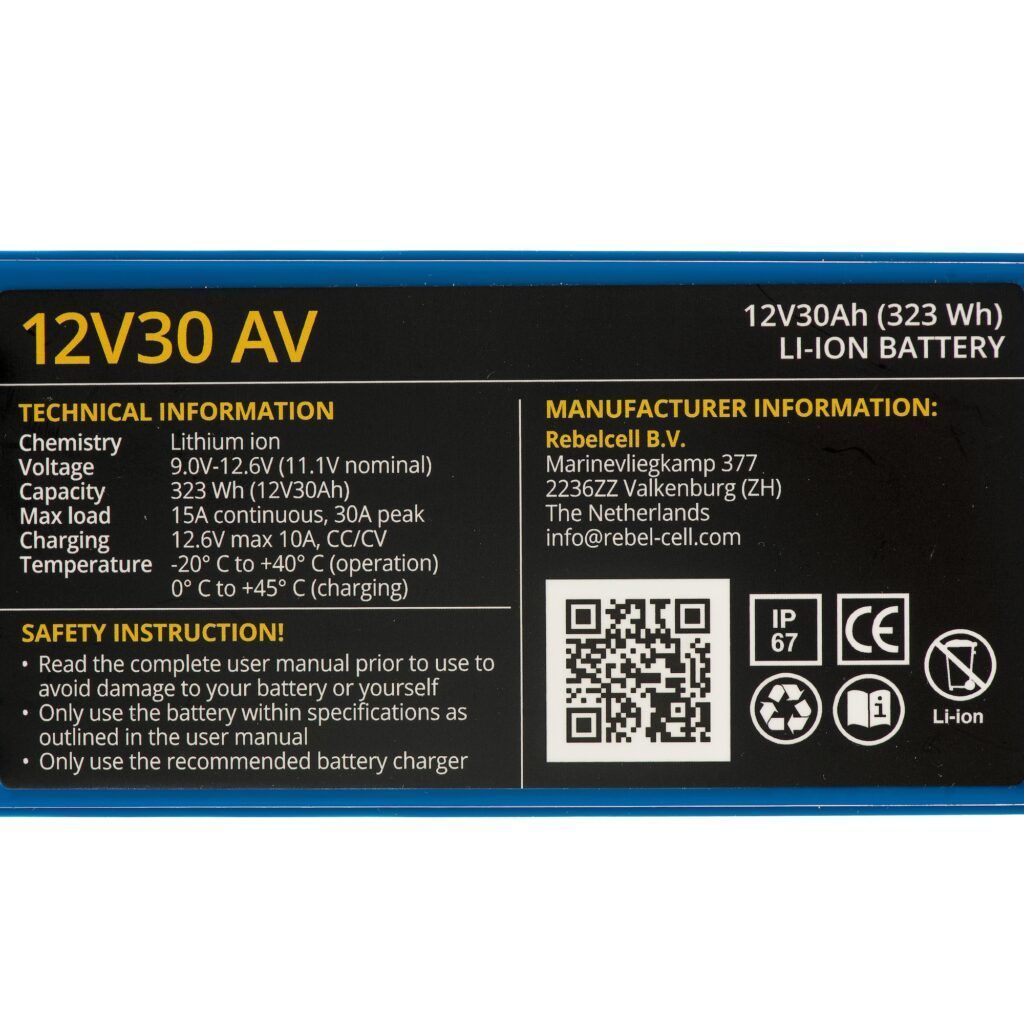 Baterie litiu 12V30 AV (Model 2025) 4