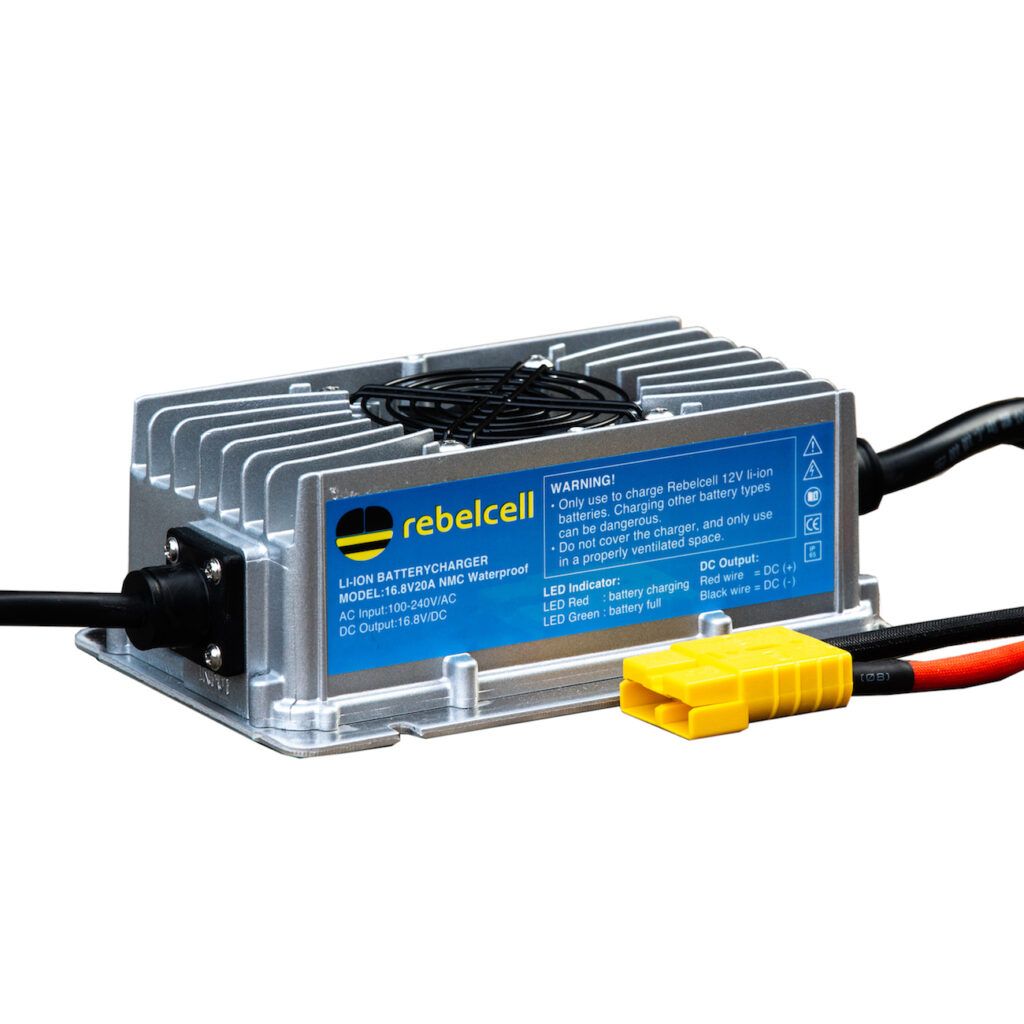 Încărcător NMC 16.8V20A rezistent la apă pentru Outdoorbox