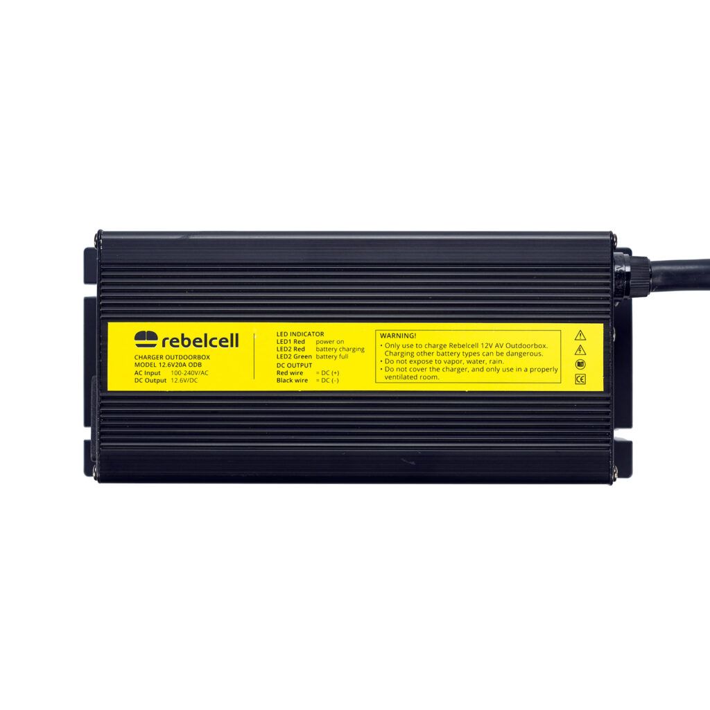 Încărcător litiu 12.6V20A pentru Outdoorbox 2