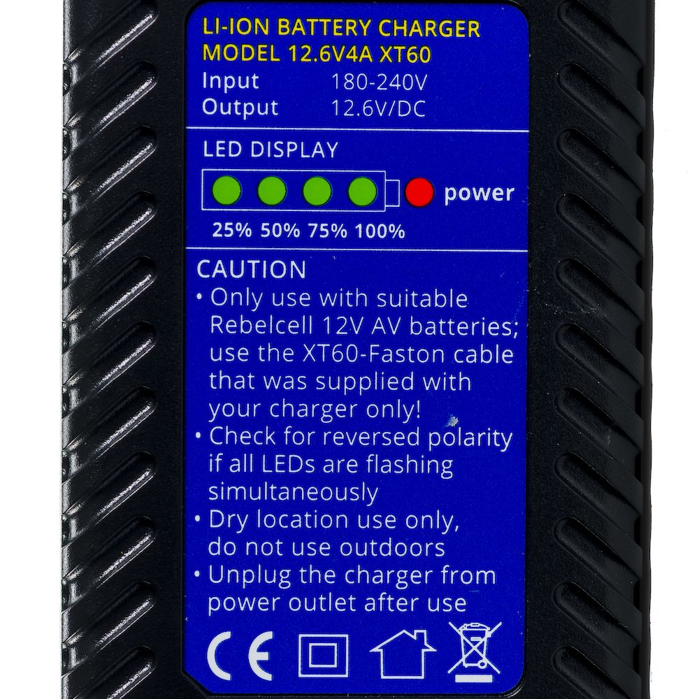 Încărcător litiu 12.6V4A XT60 5