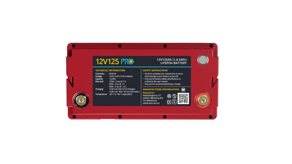 Baterie 12V125 PRO LiFePO4 2