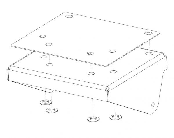 Trim hidraulic pentru motor outboard 6