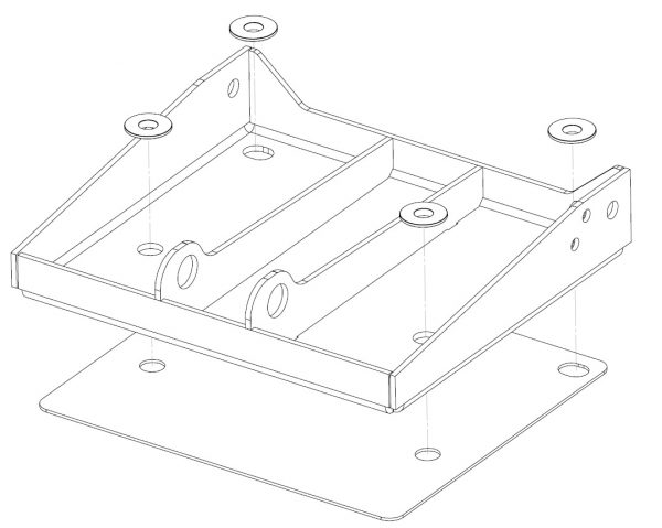 Trim hidraulic pentru motor outboard 5
